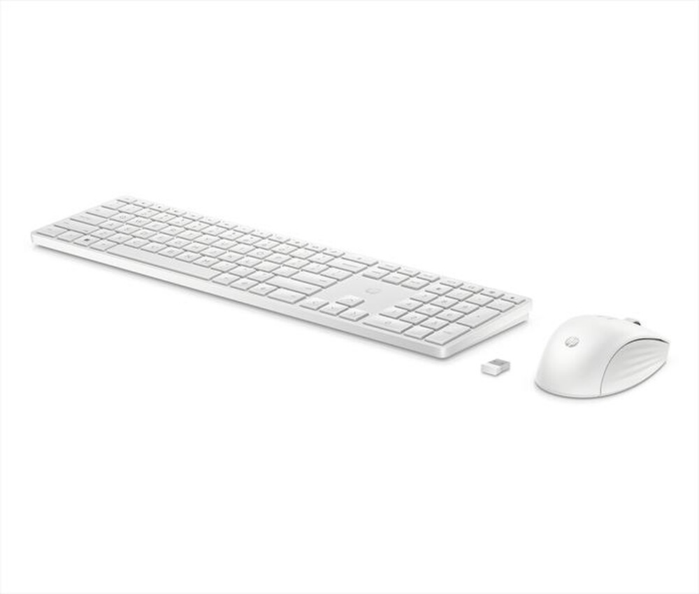 "HP - TASTIERA E MOUSE 650 WIRELESS-Bianca"