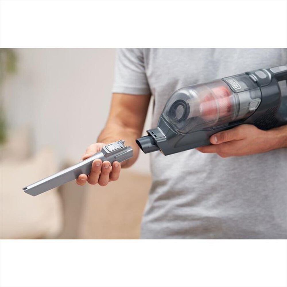 "BLACK & DECKER - Scopa elettrica BHFEA18D1-grigia"