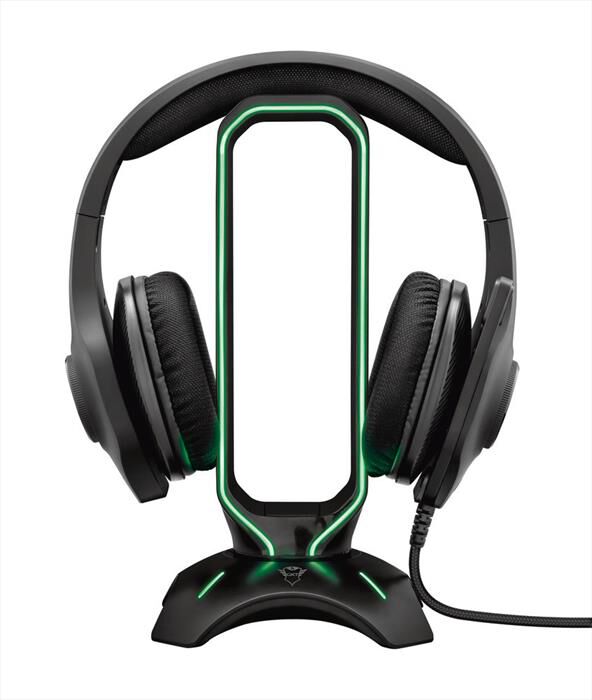 TRUST - GXT265 CINTAR RGB HEADSET STAND - Black RGB | Euronics