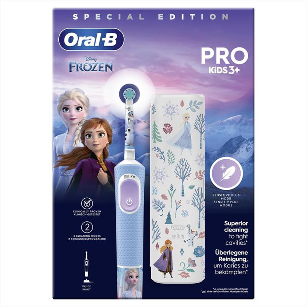 "ORAL-B - Spazzolino elettrico PRO KIDS-Azzurro"