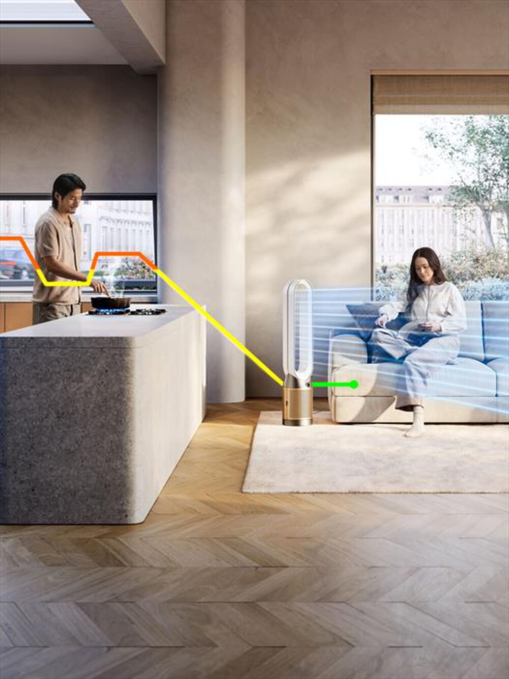 Immagine del prodotto DYSON - Purificatore Cool PC2 De-NOx TP12