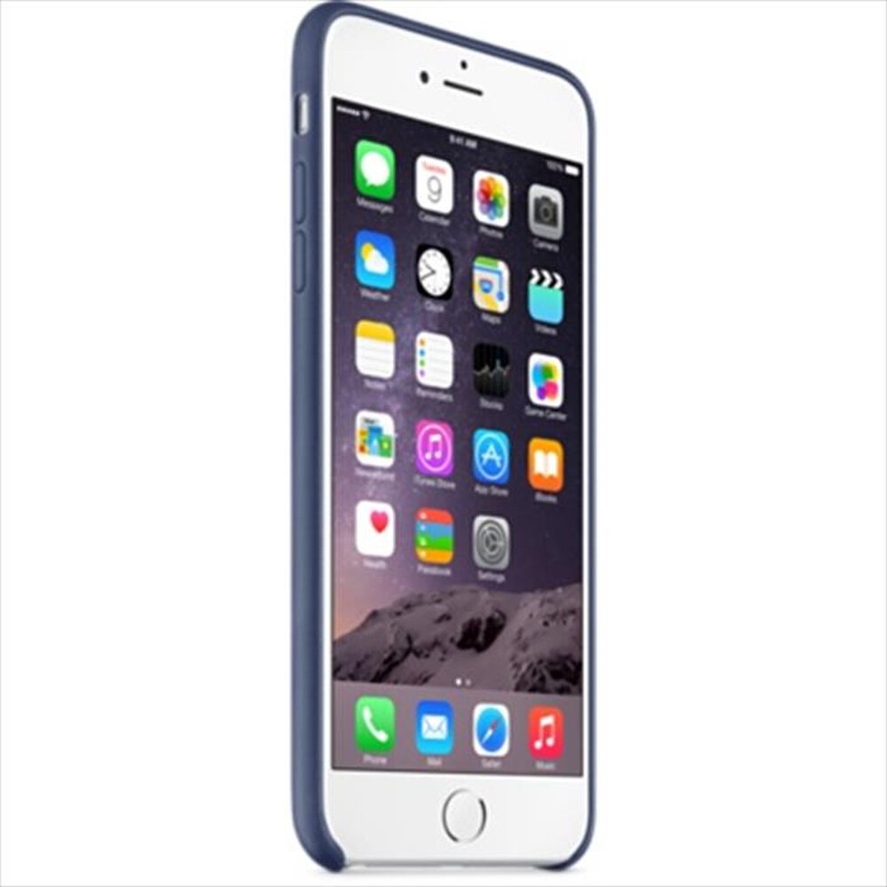 "APPLE - Custodia in pelle per iPhone 6 Plus-Blu notte"