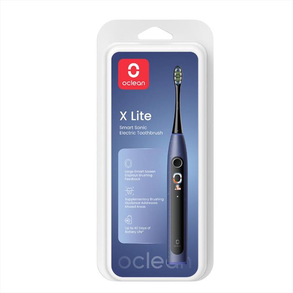 "OCLEAN - Spazzolino elettrico X LITE-Dark Blue"