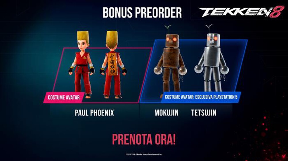 Immagine del prodotto NAMCO - TEKKEN 8 PS5
