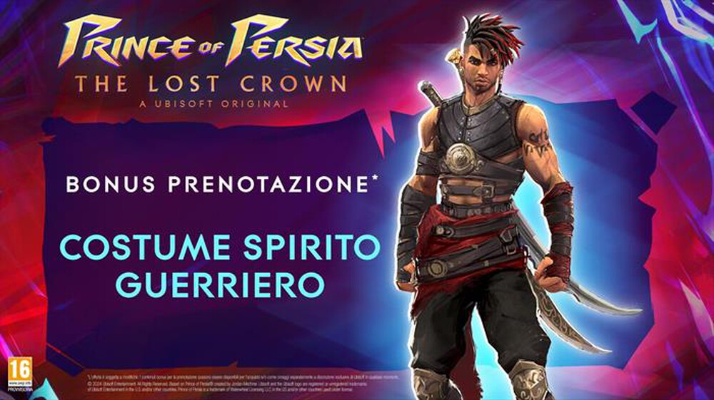 Immagine del prodotto UBISOFT - PRINCE OF PERSIA: THE LOST CROWN NSWITCH