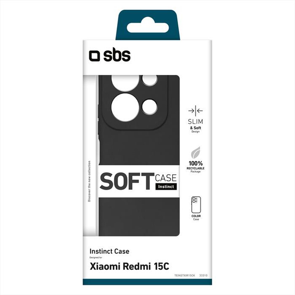 Immagine del prodotto SBS - Cover Instinct per Xiaomi Redmi 15C-Nero