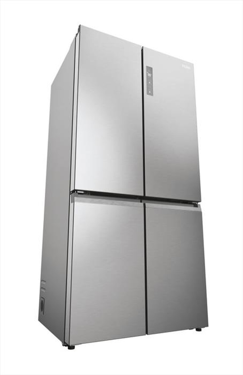 "HAIER - Frigorifero 4 porte HCR79F19ENMM Classe E 646 lt-Platino, Acciaio inossidabile"