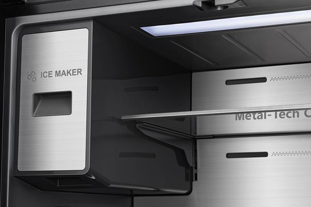 Immagine del prodotto HISENSE - Frigorifero 4 porte RQ760N4IFE Classe E 585 lt-Black Inox