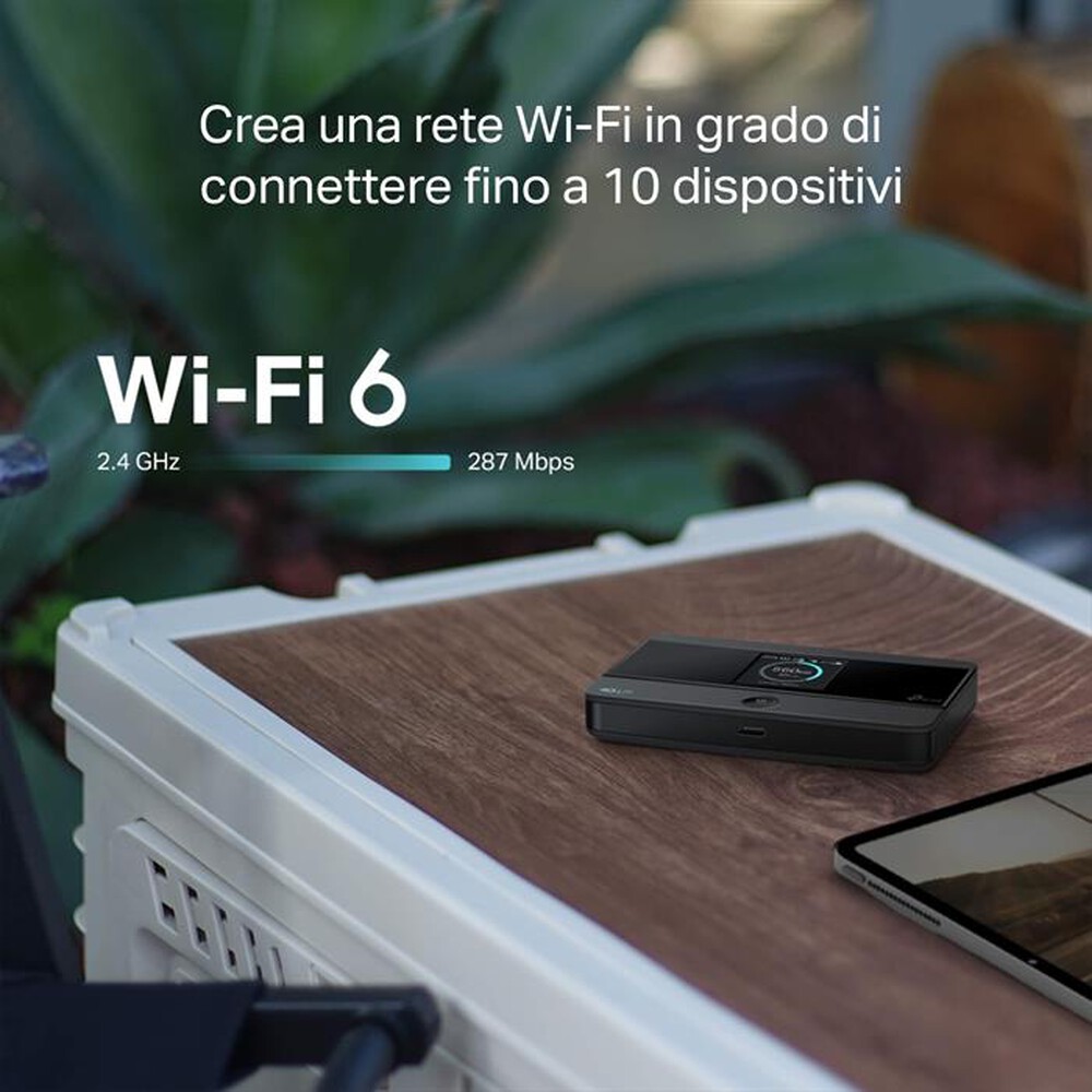 Immagine del prodotto TP-LINK - 4G LTE MOBILE WI-FI, 1.4 INCH TFT COLOR&nbsp;SCREEN DIS-Nero
