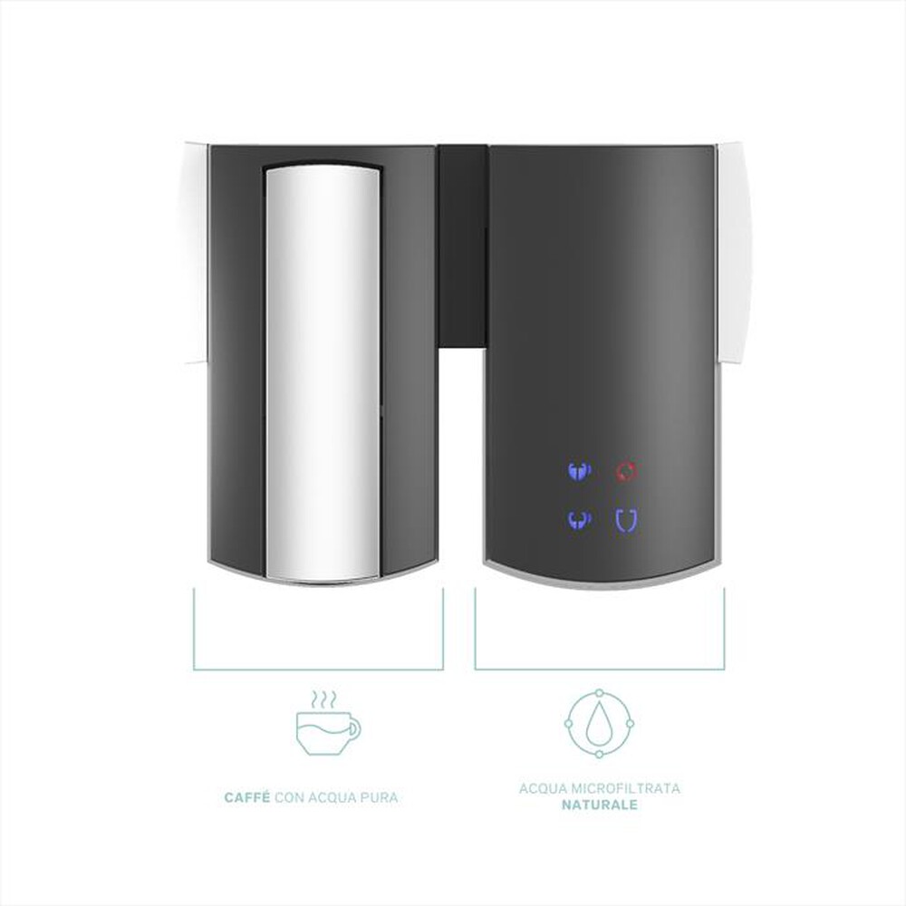 "UNITEKNO - Purificatore acqua, erogatore caffè ACQUA CUP SOLO"