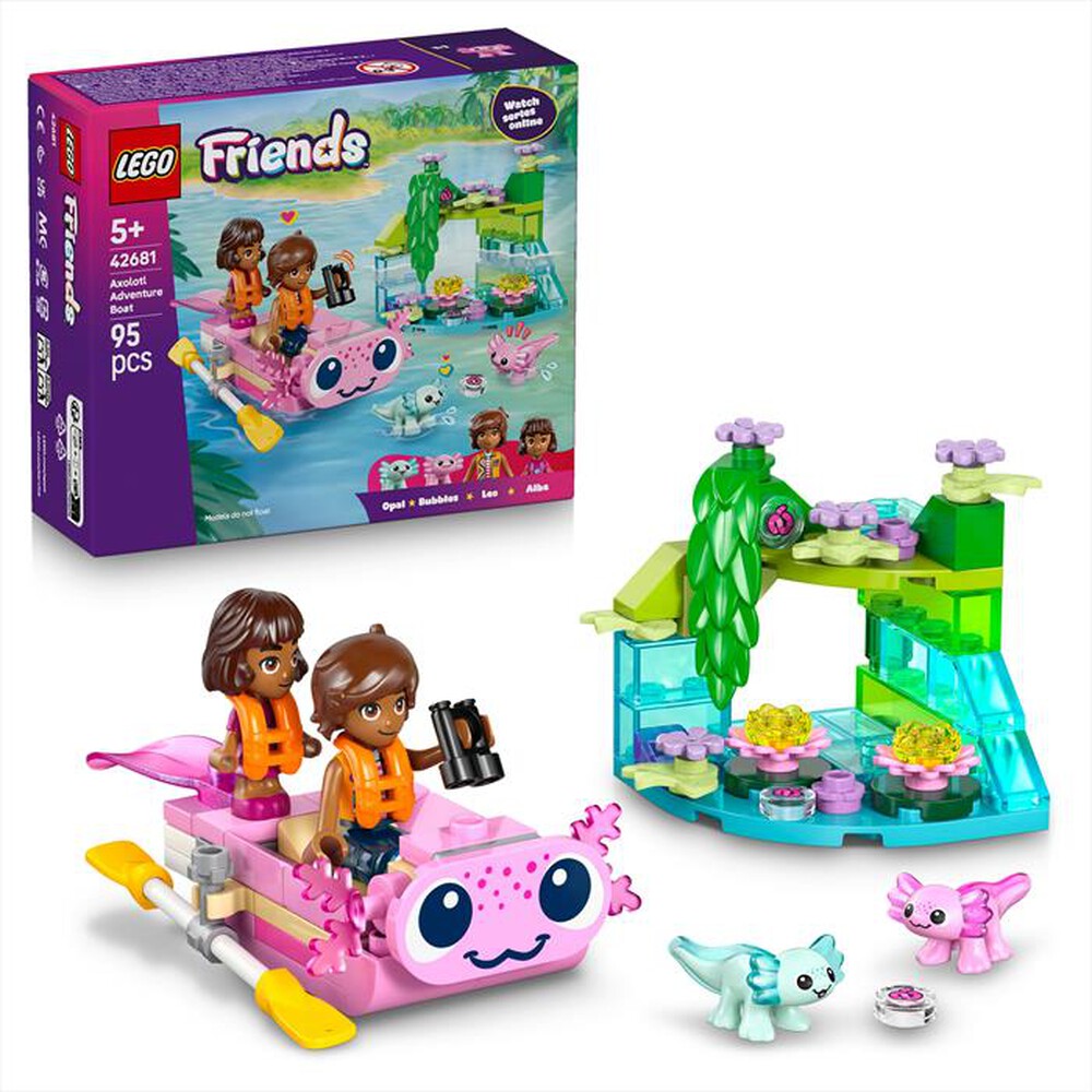 Immagine del prodotto LEGO - FRIENDS Barca d&rsquo;avventura Axolotl - 42681