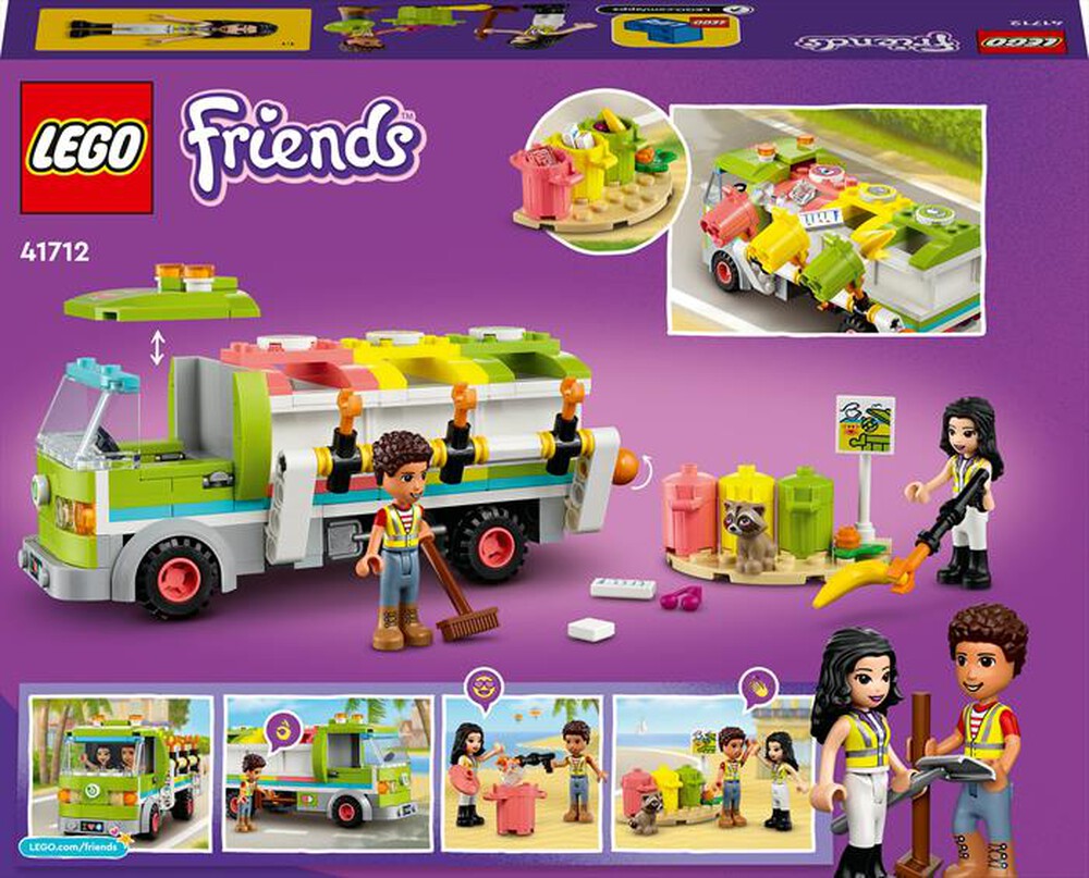 Immagine del prodotto LEGO - FRIENDS CAMION RICICLAGGIO RIFIUTI - 41712