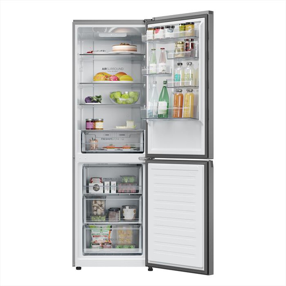 Immagine del prodotto HAIER - Frigorifero combinato HDPR1618CNPK Classe C 352 lt-Inox