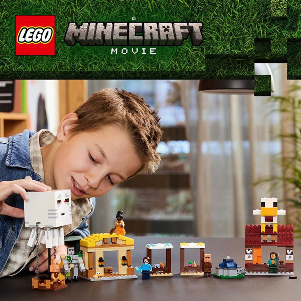 Immagine del prodotto LEGO - MINECRAFT Attacco al villaggio Ghast-pallone 21273