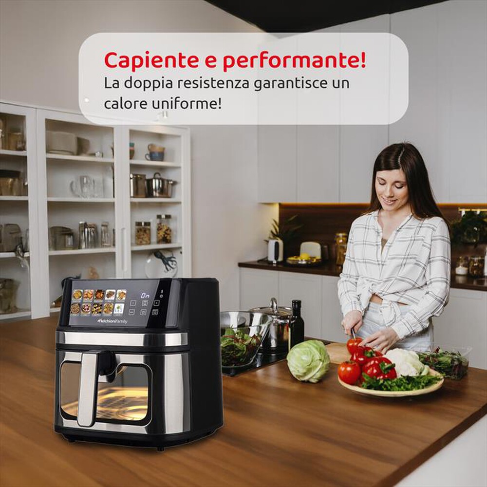 Immagine del prodotto MELCHIONI FAMILY - Friggitrice ad aria GAIA PLUS-Nero /Plastica