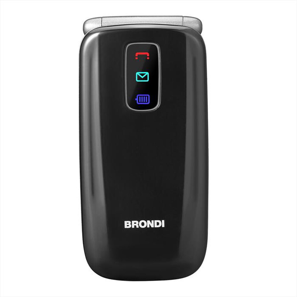 "BRONDI - Cellulare AMICO LEALE-BLACK METAL"