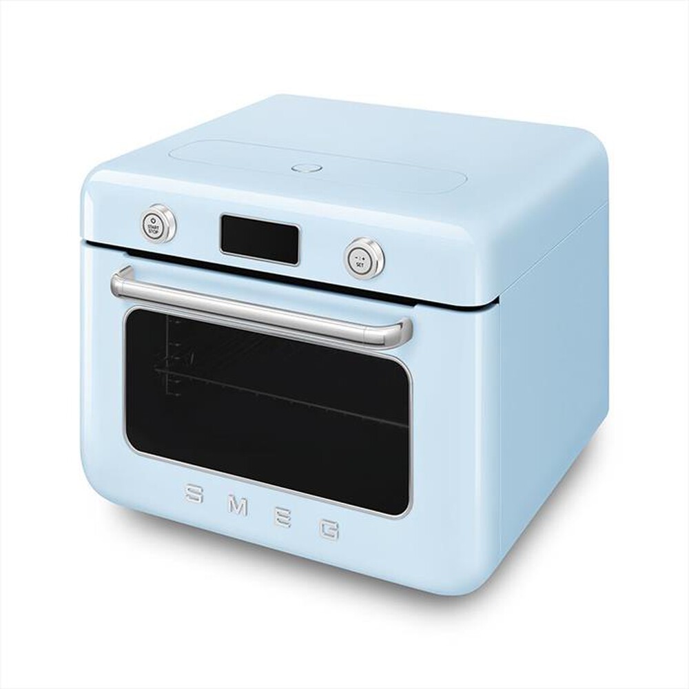 "SMEG - Forno combinato a vapore da appoggio COF01PBEU-Azzurro"