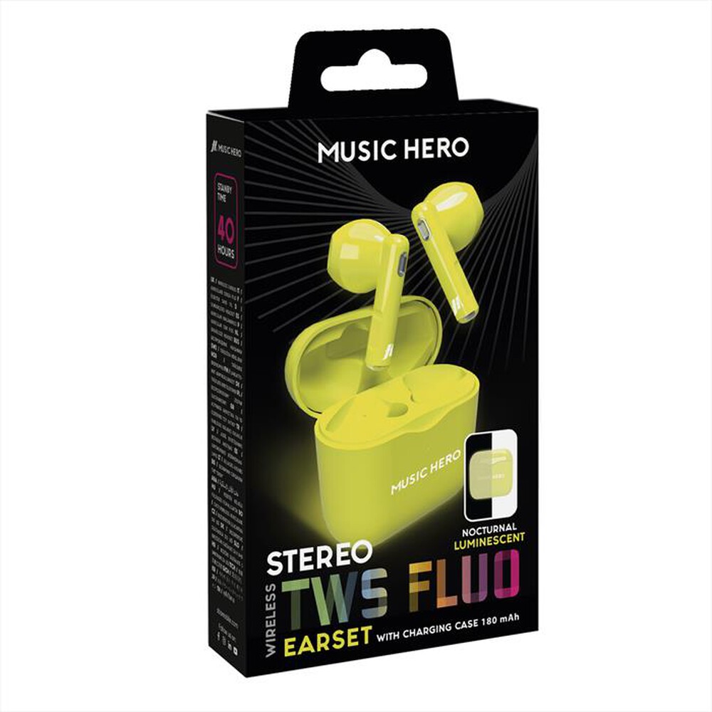 "SBS - Auricolari TWS semi in ear MHTWSFLUOY"