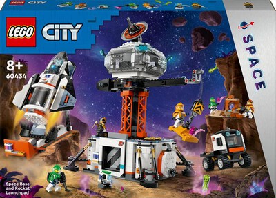 LEGO - CITY BASE spaziale e piattaforma di lancio 60434