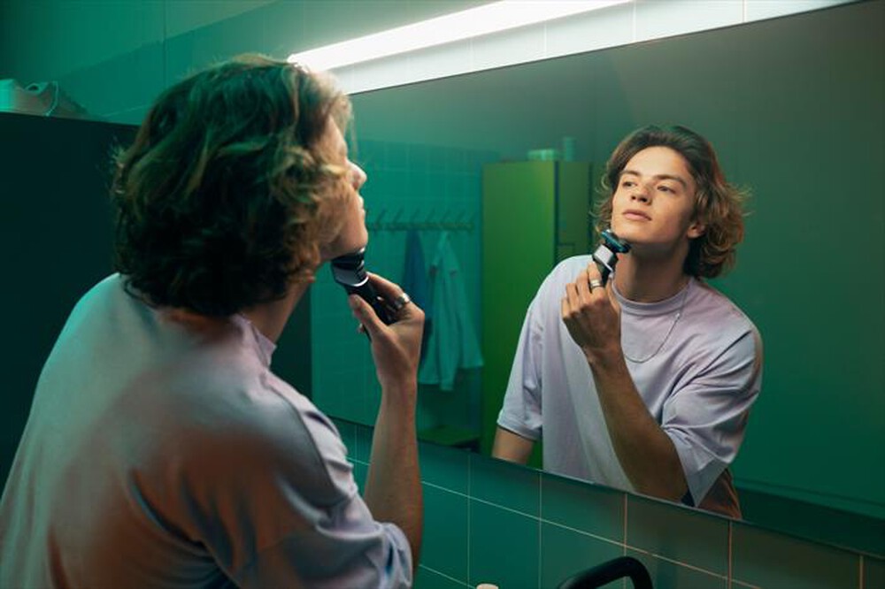 Immagine del prodotto PHILIPS - Rasoio X5006/00-Nero metallizzato/ acquamarina