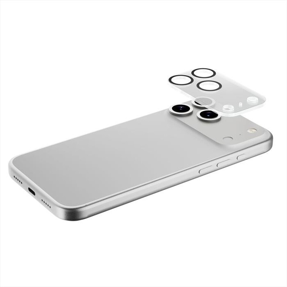 CELLULARLINE - CAMERA LENS per IPHONE 17 PRO MAX-Trasparente