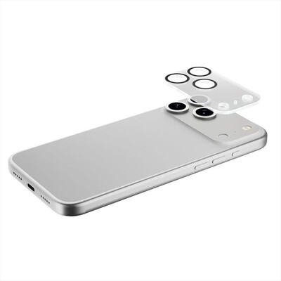 CELLULARLINE - CAMERA LENS per IPHONE 17 PRO MAX-Trasparente