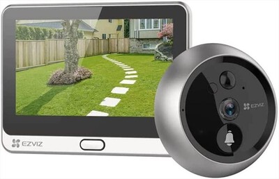 EZVIZ - DP2 CAMPANELLO CON SPIONCINO SENZA FILI-Black
