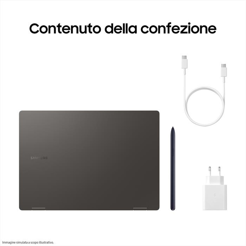 "SAMSUNG - Notebook GALAXY BOOK3 PRO 360-Graphite"