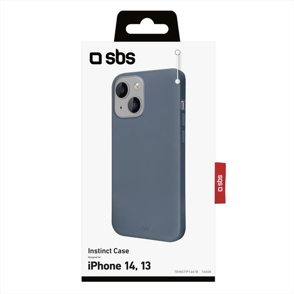 "SBS - Cover Instinct TEINSTIP1461B per iPhone 14-Blu"