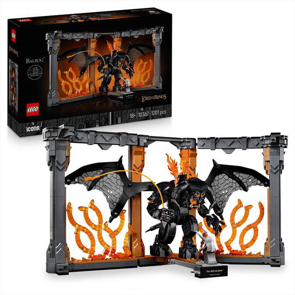 Immagine del prodotto LEGO - ICONS Signore degli Anelli: Book Nook Balrog 10367