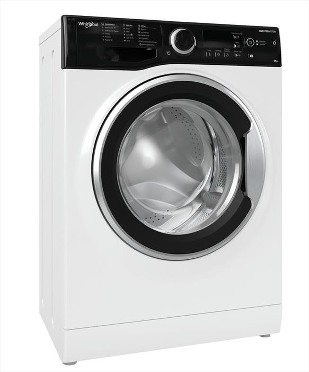 "WHIRLPOOL - Lavatrice WSB 624 S IT 6 Kg Classe C-Nero, Bianco"