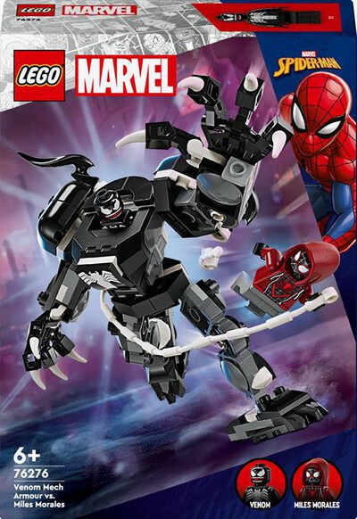 LEGO - SUPER HEROES Mech di Venom vs. Miles Morales 76276