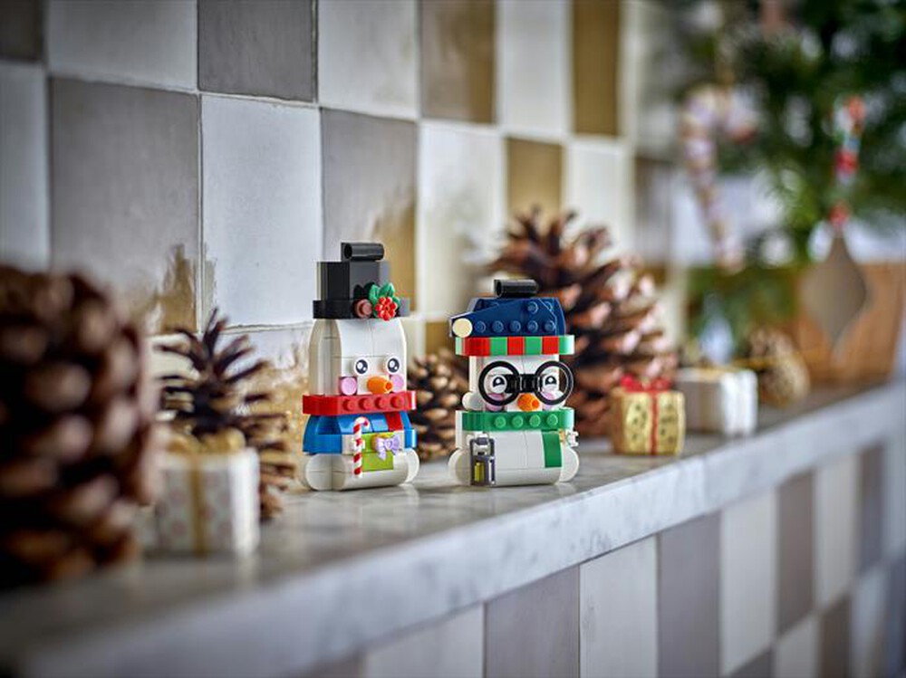 Immagine del prodotto LEGO - Pupazzi di neve ornamentali - 40812