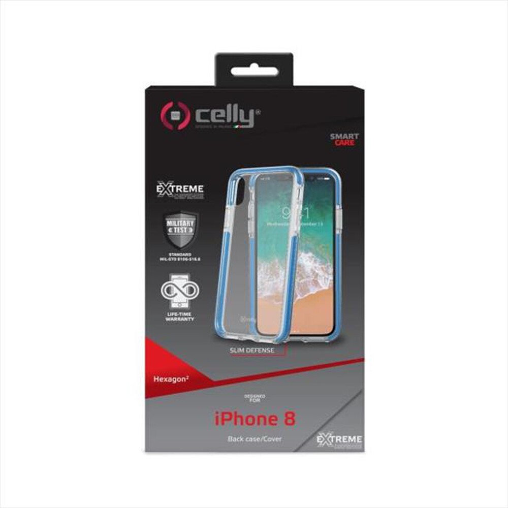 Immagine del prodotto CELLY - HEXAGON900LB-Azzurro/TPU