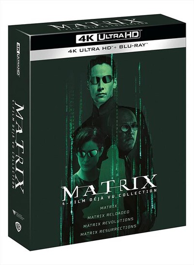 WARNER HOME VIDEO - Matrix 4 Film Collection (4 4K Ultra Hd+4 Blu-Ra