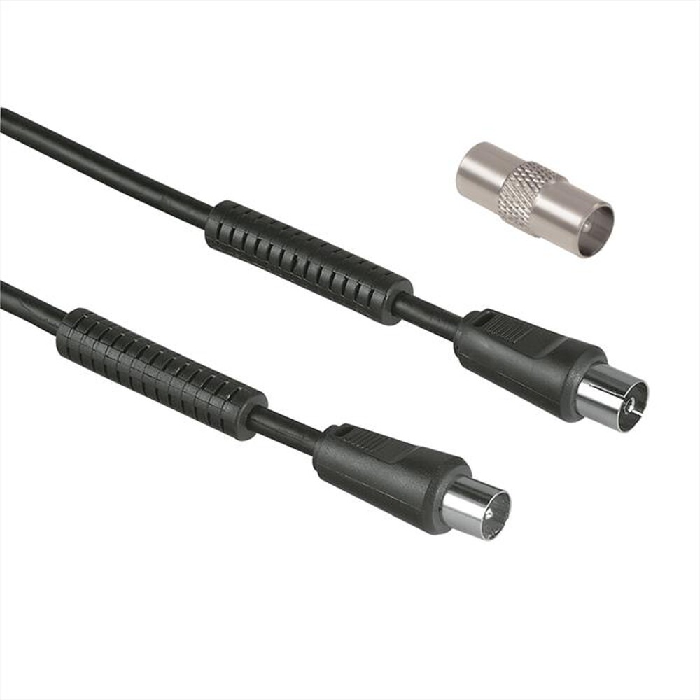 "HAMA - CAVO ANTENNA-Nero"
