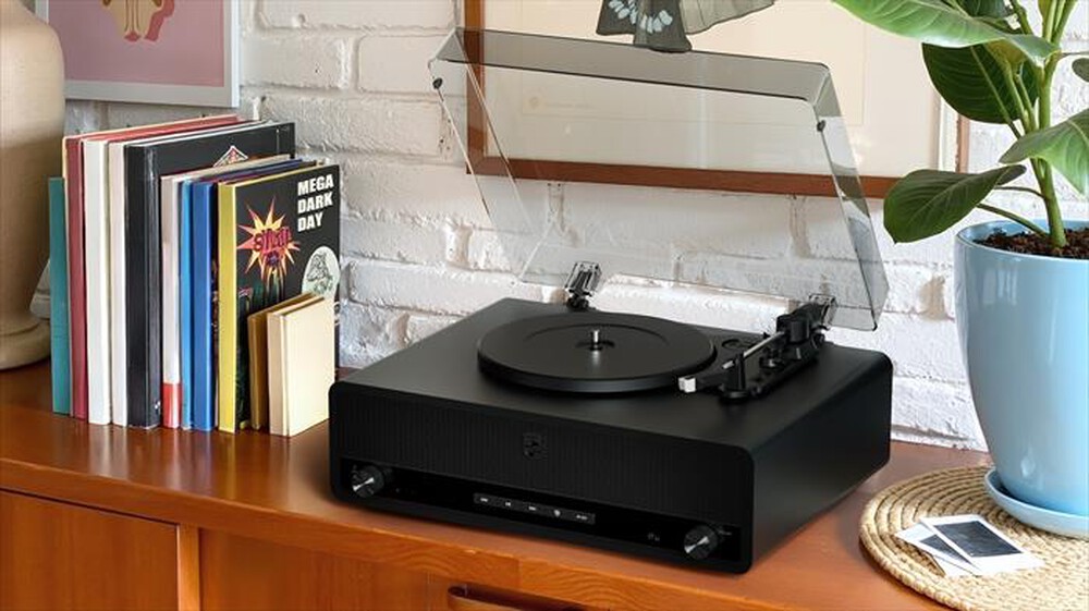 Immagine del prodotto PHILIPS - THE STEVIE Giradischi Bluetooth TAV3000B/10-Black
