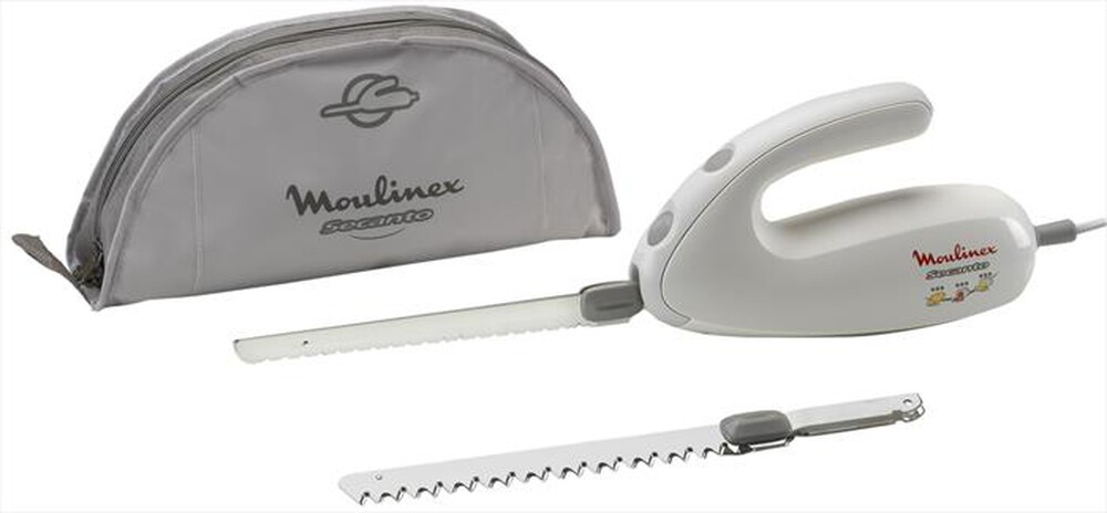 "MOULINEX - DJAC41 Secanto Coltello elettrico-Bianco"