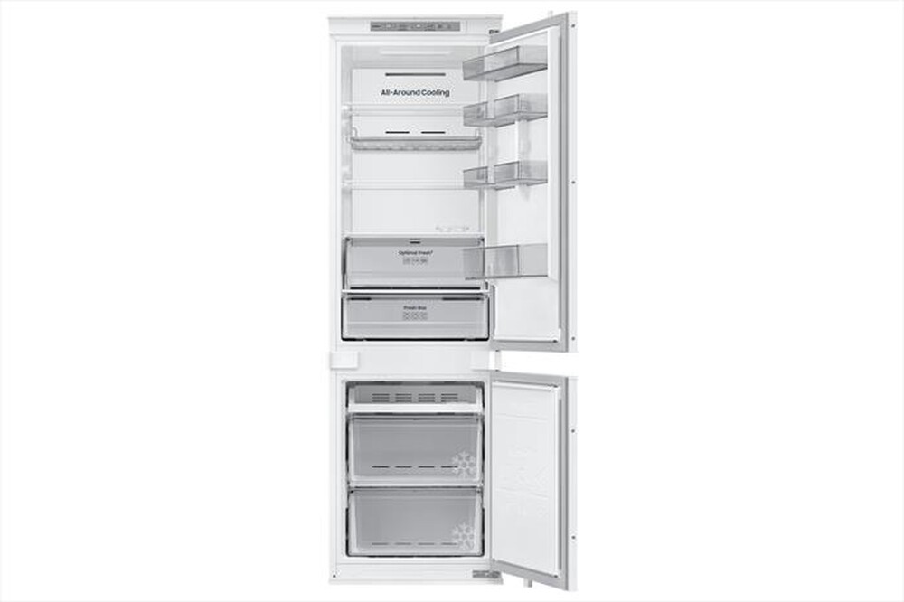"SAMSUNG - Frigorifero combinato BRB70F26CES0EF Classe E 267l-bianco"