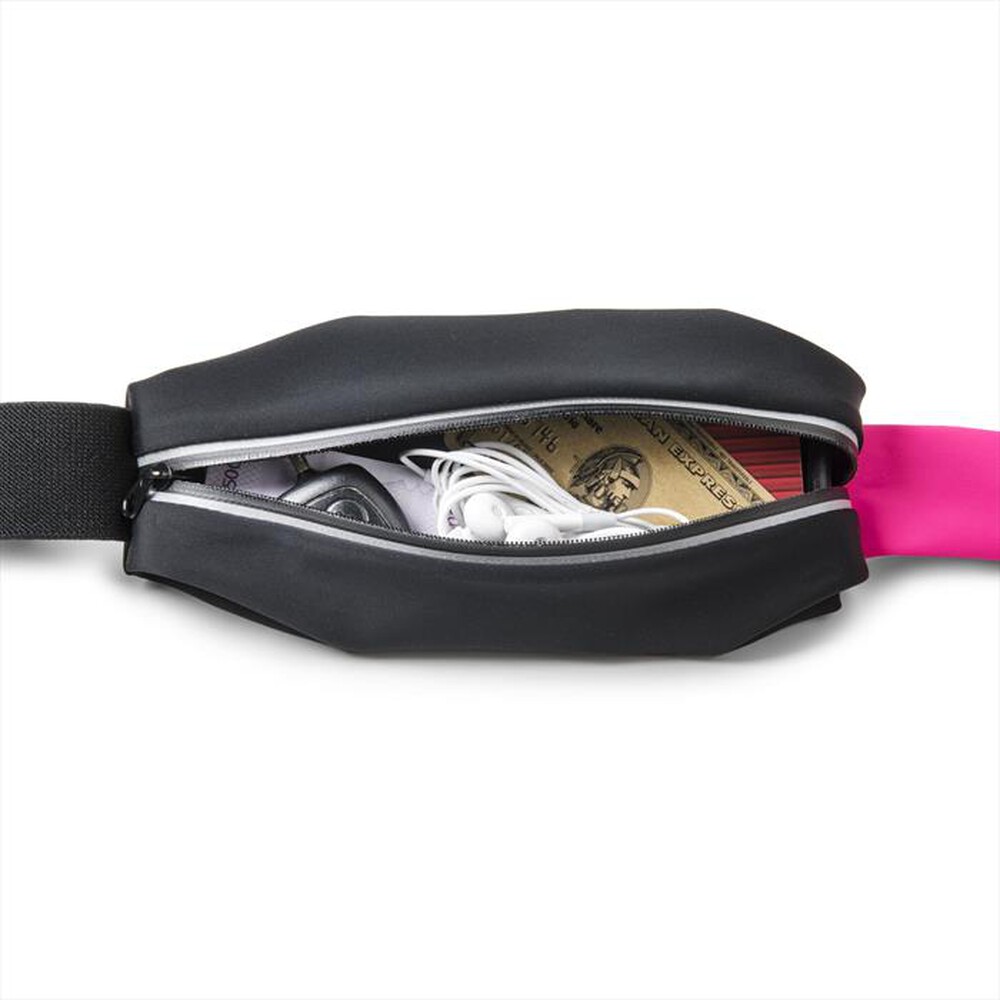 "CELLY - RUNBDUOXXLPK - RUNBELT VIEW DUO UP TO 6.5 PK-Nero/Rosa"