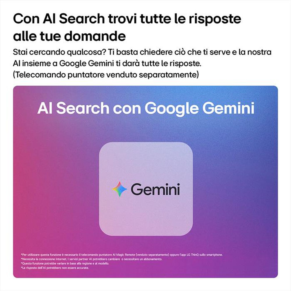 Immagine del prodotto LG - Smart TV 65" NANO 4K AI 65NU850B6LA-Charcoal Black