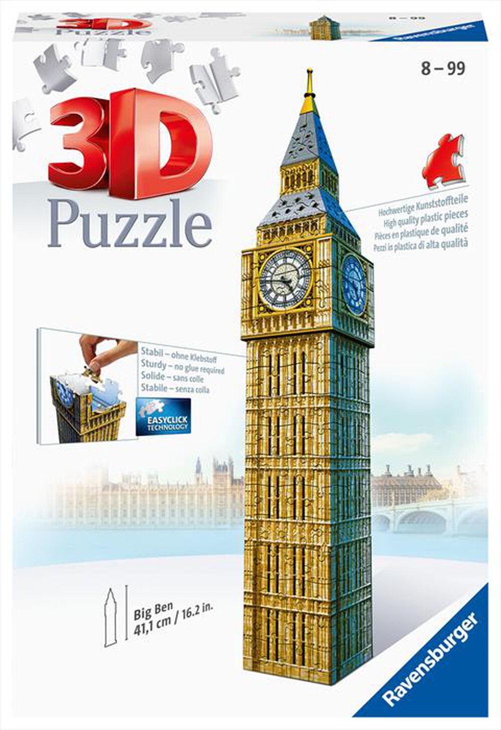 Immagine del prodotto RAVENSBURGER - RAVENSBURGER - PUZZLE 3D - BIG BEN