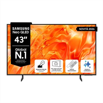 SAMSUNG - QE43QN70HAUXZT-Titan Gray