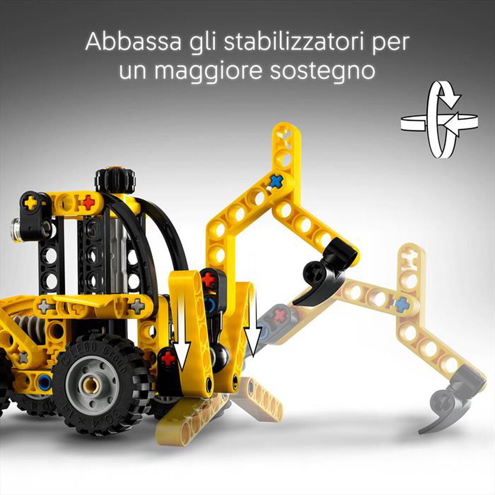 Immagine del prodotto LEGO - TECHNIC Scavatrice a cucchiaia rovescia 42197