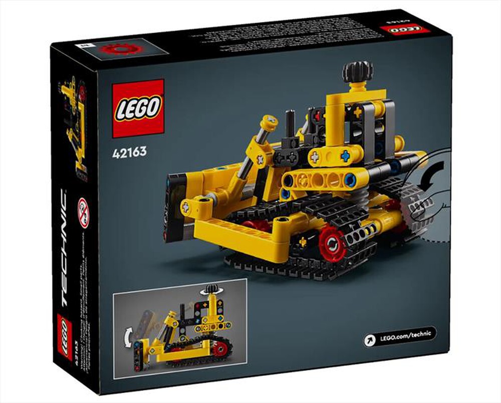 "LEGO - TECHNIC Bulldozer da cantiere - 42163-Multicolore"
