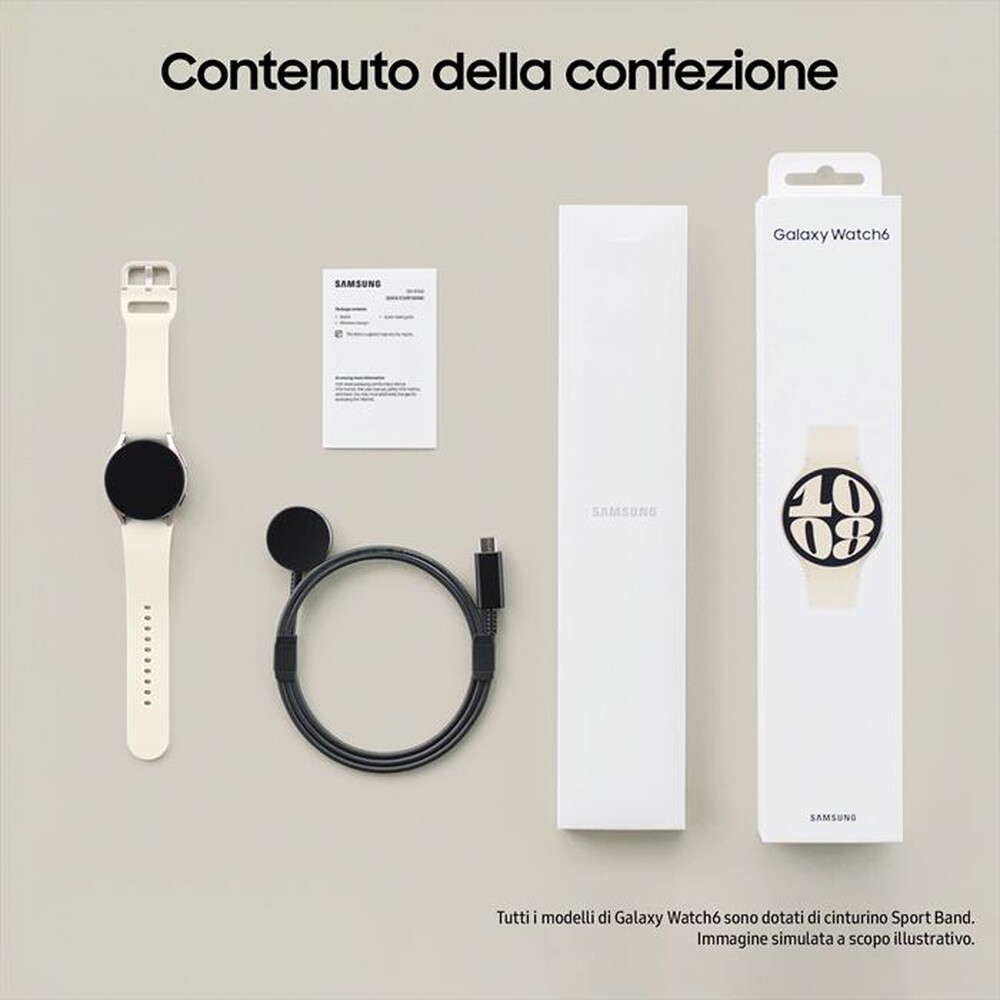 "SAMSUNG - Galaxy Watch6 40mm-Gold"