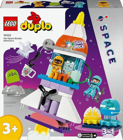 LEGO - DUPLO Town Avventura dello SpaceShuttle 3in1 10422