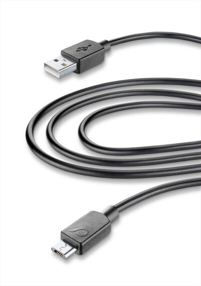 CELLULARLINE - USBDATACMICROUSB3M Cavi Dati-Per ricarica-Nero