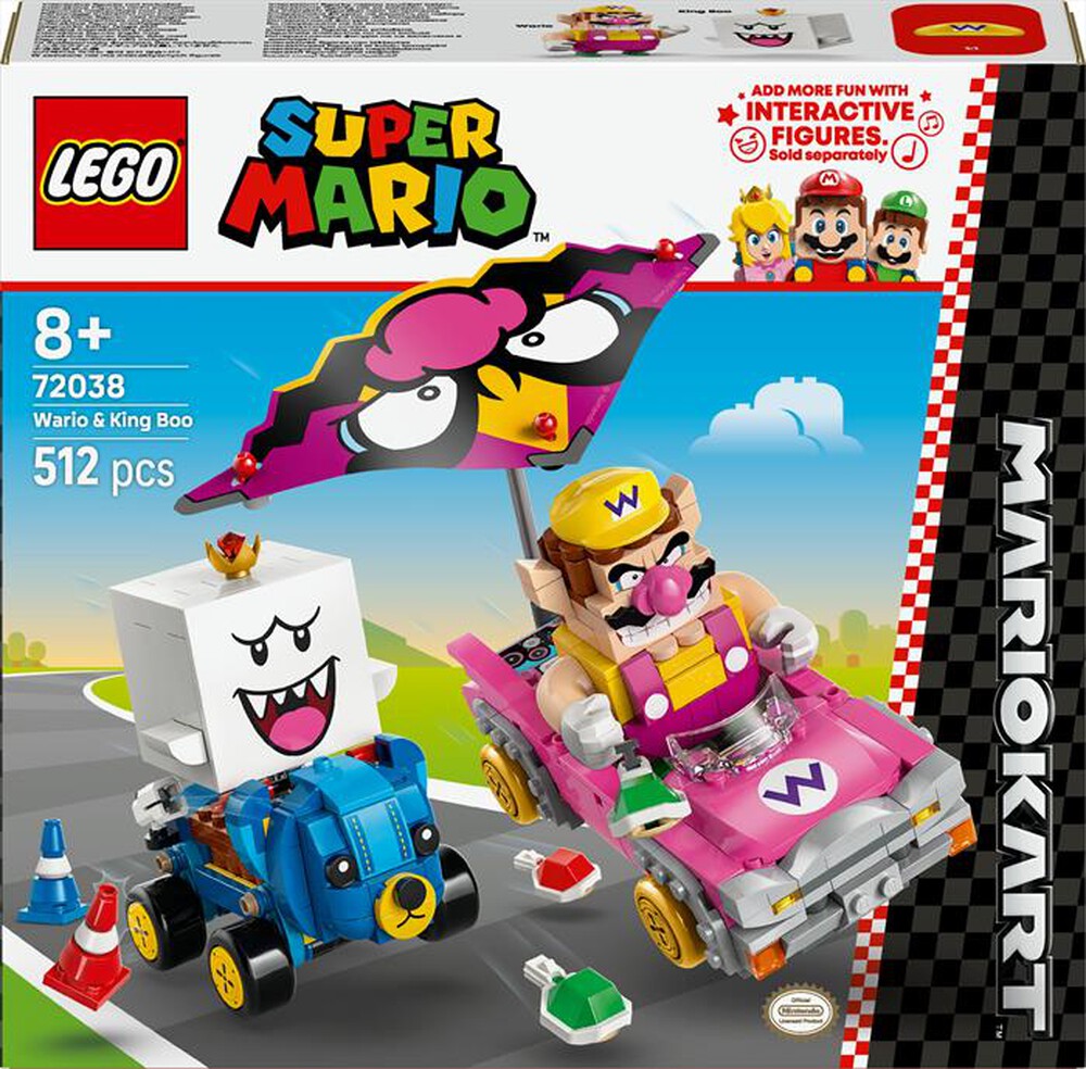 Immagine del prodotto LEGO - SUPER MARIO Mario Kart &ndash; Wario e Re Boo 72038