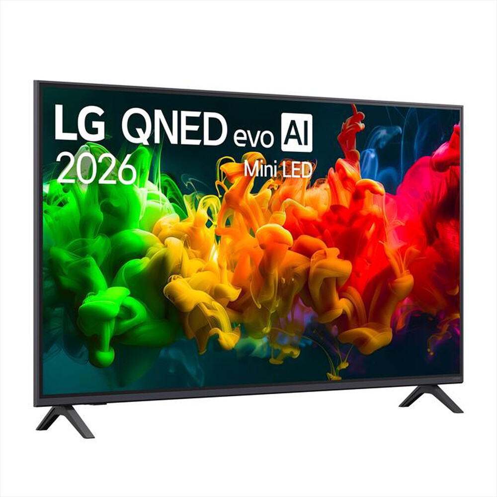 Immagine del prodotto LG - Smart TV 55" QNED EVO AI MINILED 55QNED80B6B-Charcoal Black